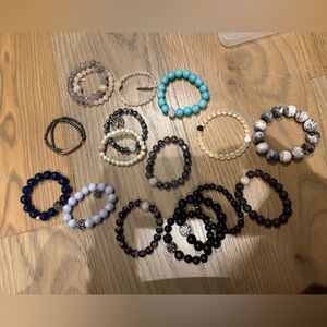 Elegant Beaded Bracelet Set